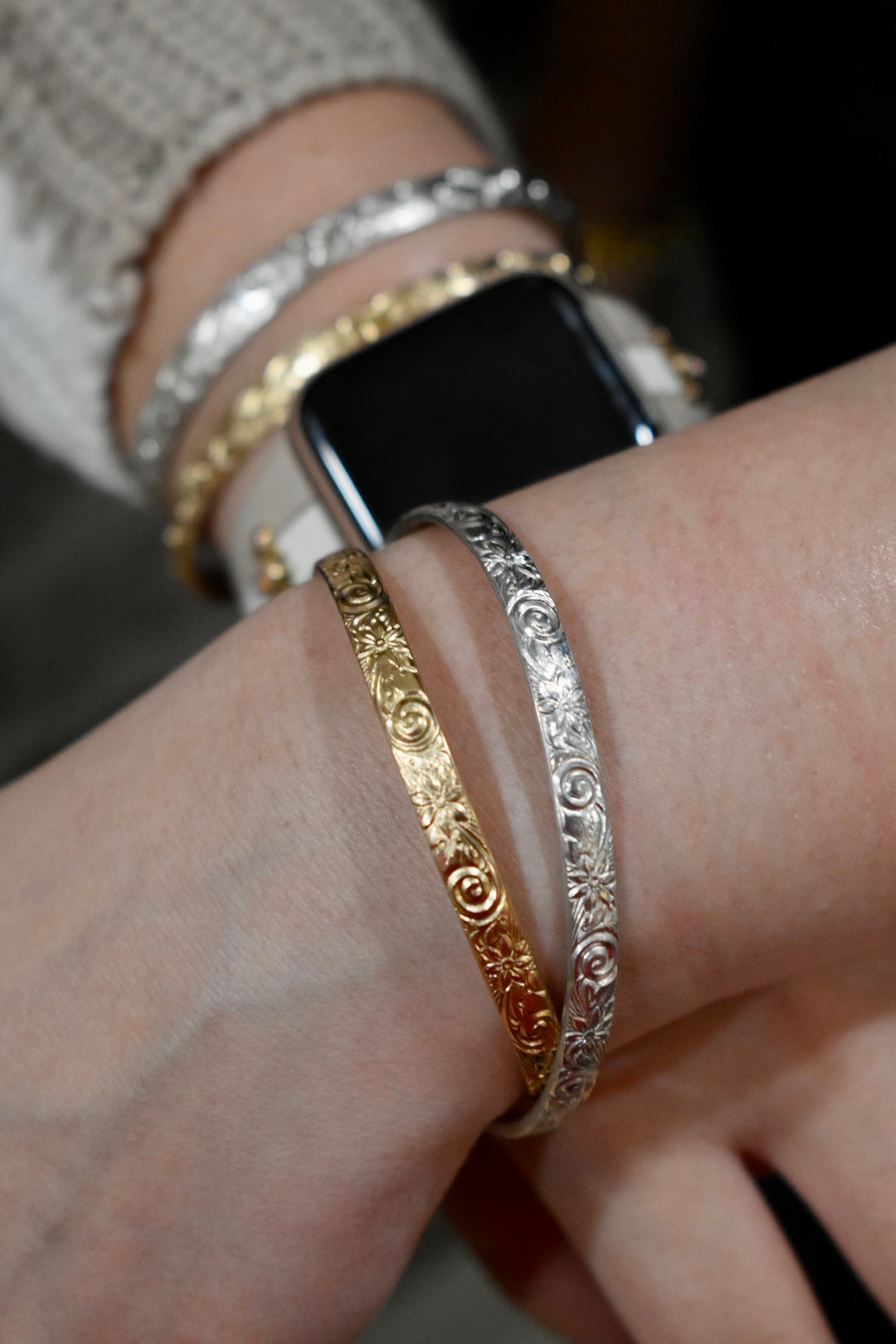 The Gold Origin Bangle