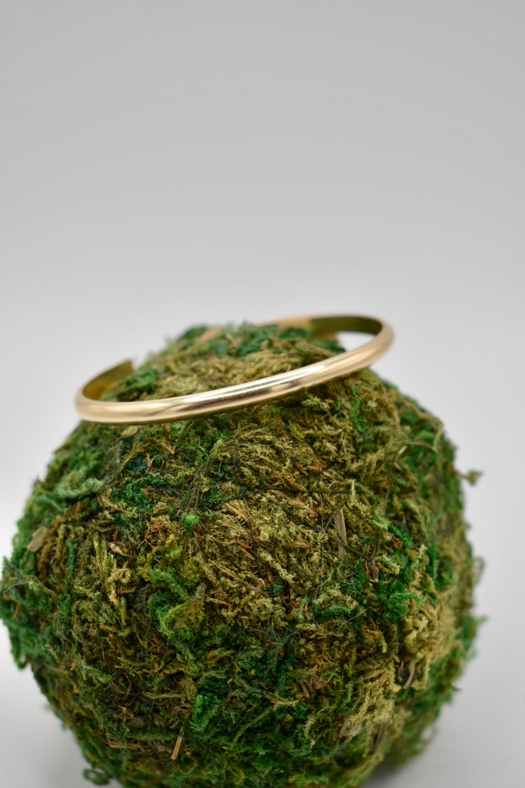 The Grand Crescent Cuff: Gold Filled