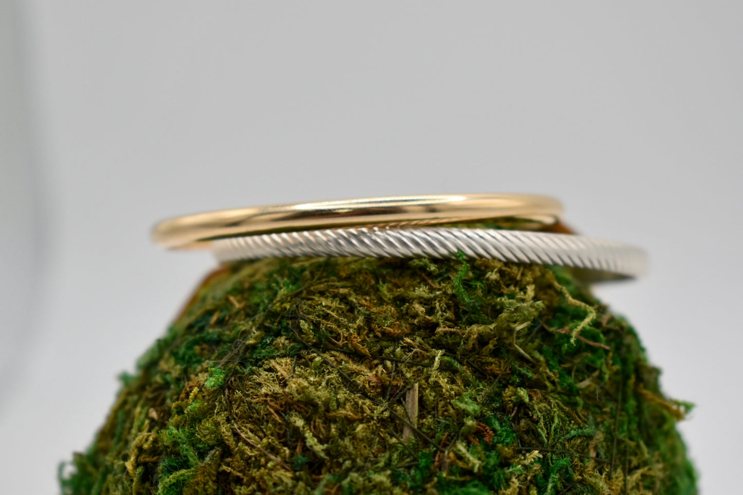 The Grand Crescent Cuff: Gold Filled