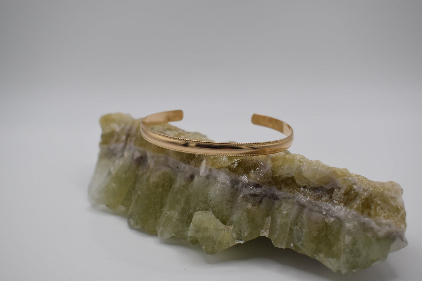 The Heritage Bangle: Gold Filled