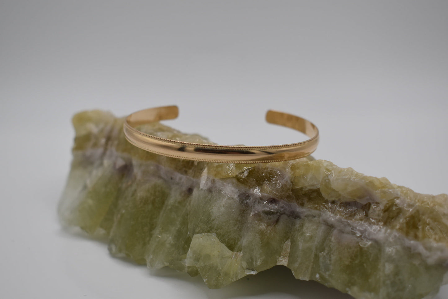 The Heritage Bangle: Gold Filled