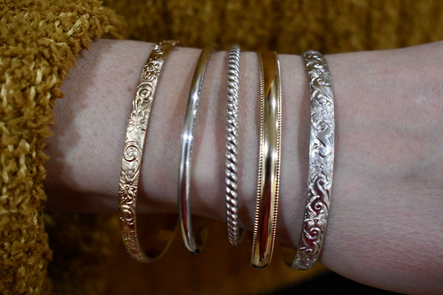 The Gold Origin Bangle