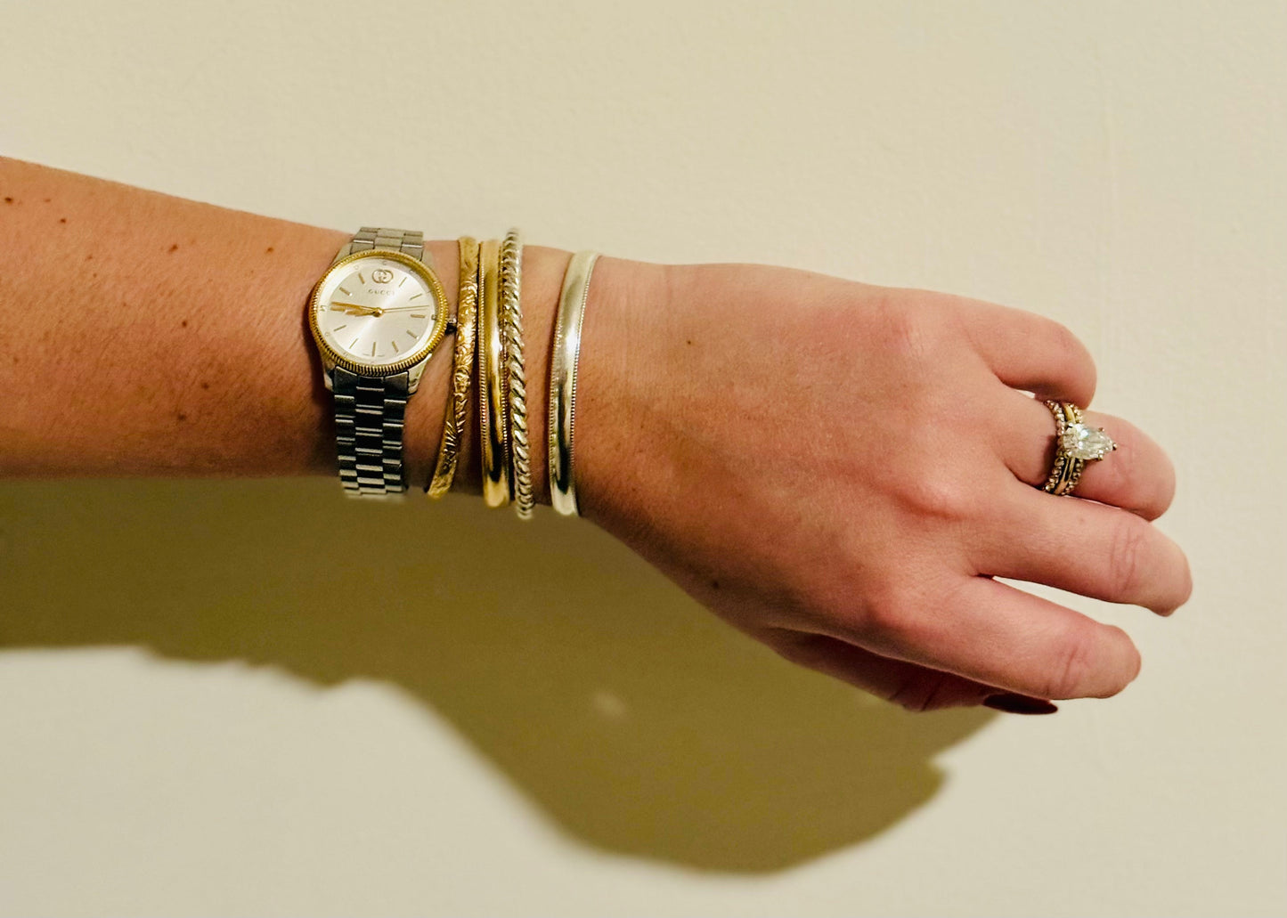 The Heritage Bangle: Gold Filled