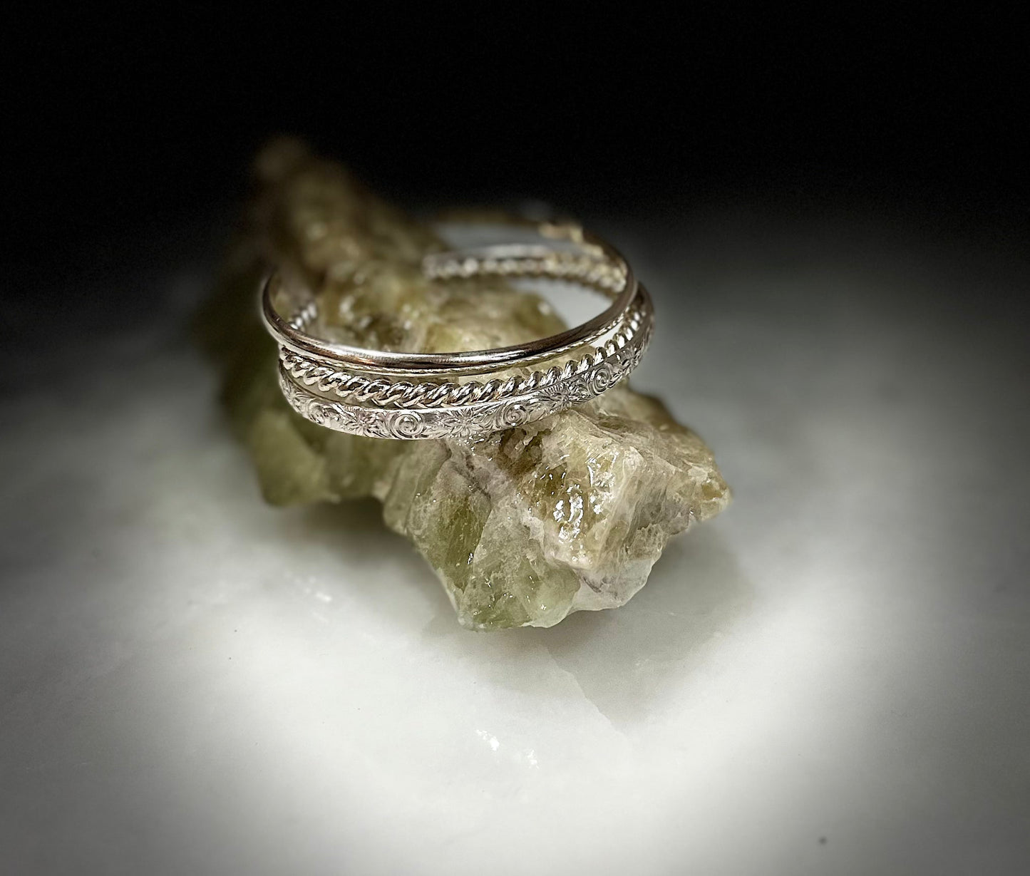 The Silver Origin Bangle
