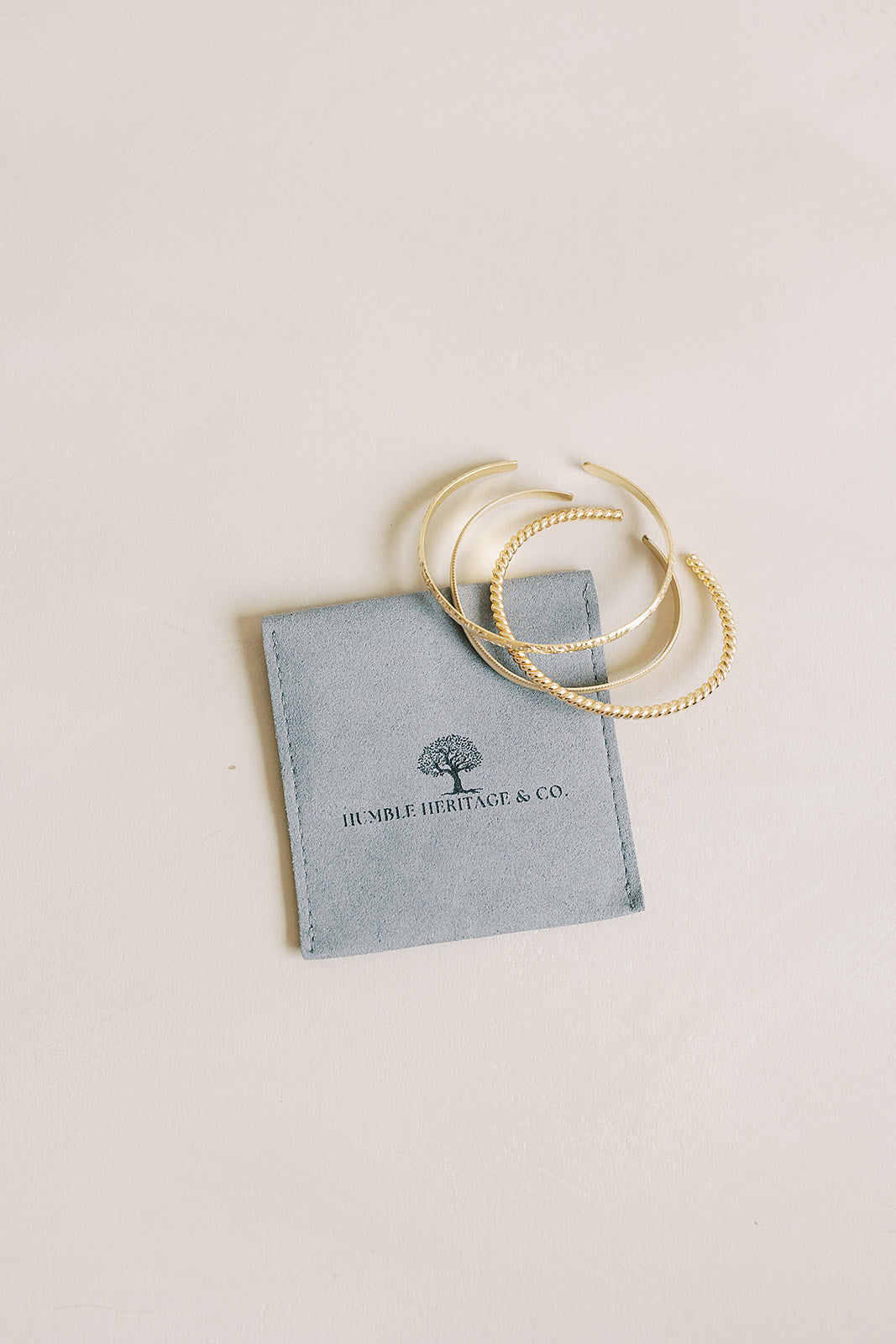 The Heritage Bangle: Gold Filled