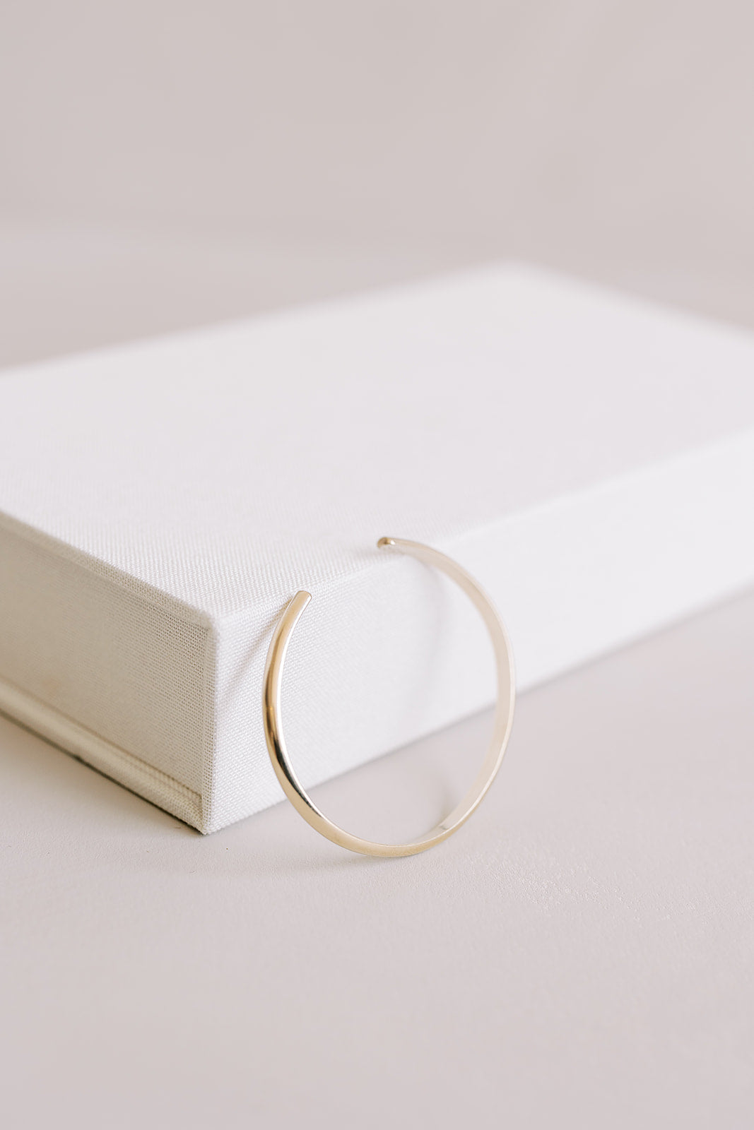 The Grand Crescent Cuff: Gold Filled