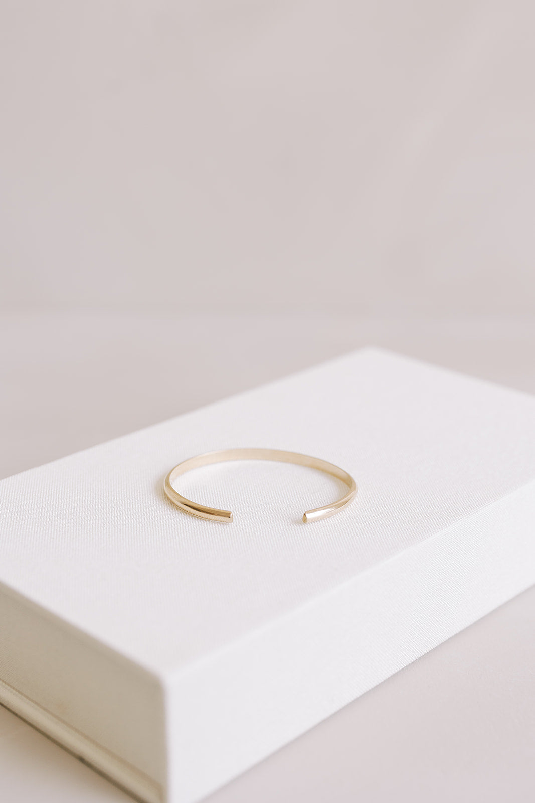The Grand Crescent Cuff: Gold Filled
