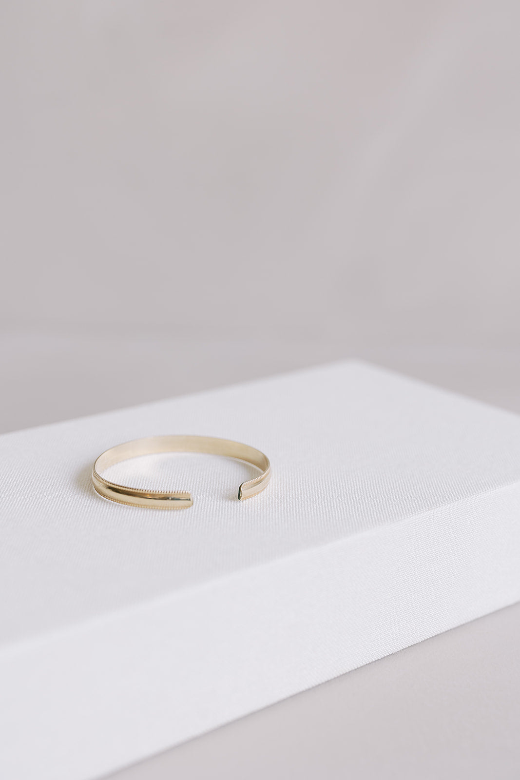 The Heritage Bangle: Gold Filled