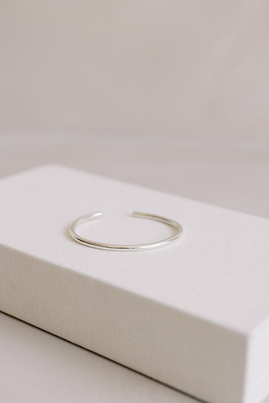The Bold Heritage Cuff: Silver